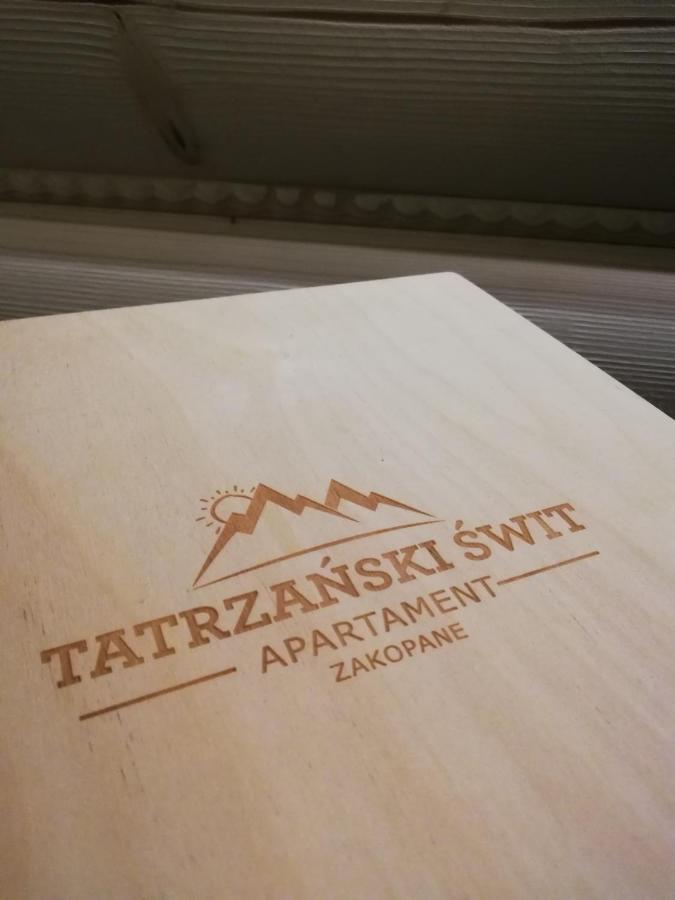 Apartament Tatrzanski Swit Z Tarasem 20M2, Garazem Podziemnym, Grota Solna Zakopane Bagian luar foto