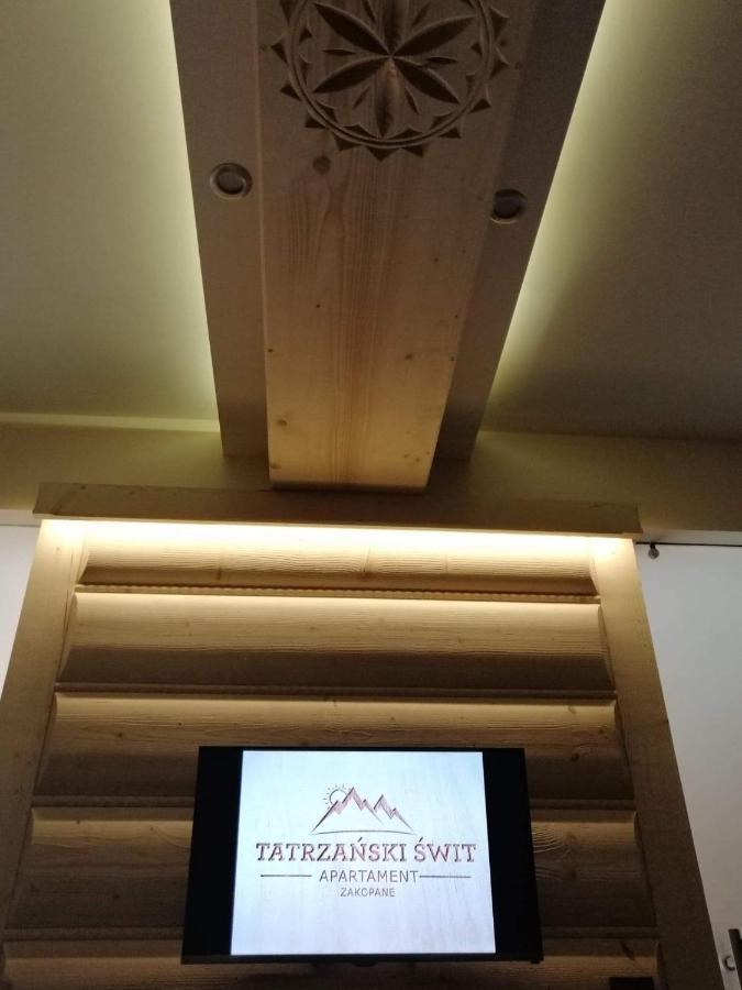 Apartament Tatrzanski Swit Z Tarasem 20M2, Garazem Podziemnym, Grota Solna Zakopane Bagian luar foto