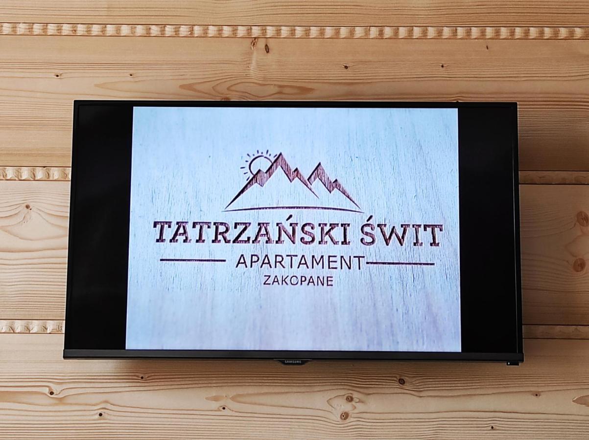 Apartament Tatrzanski Swit Z Tarasem 20M2, Garazem Podziemnym, Grota Solna Zakopane Bagian luar foto